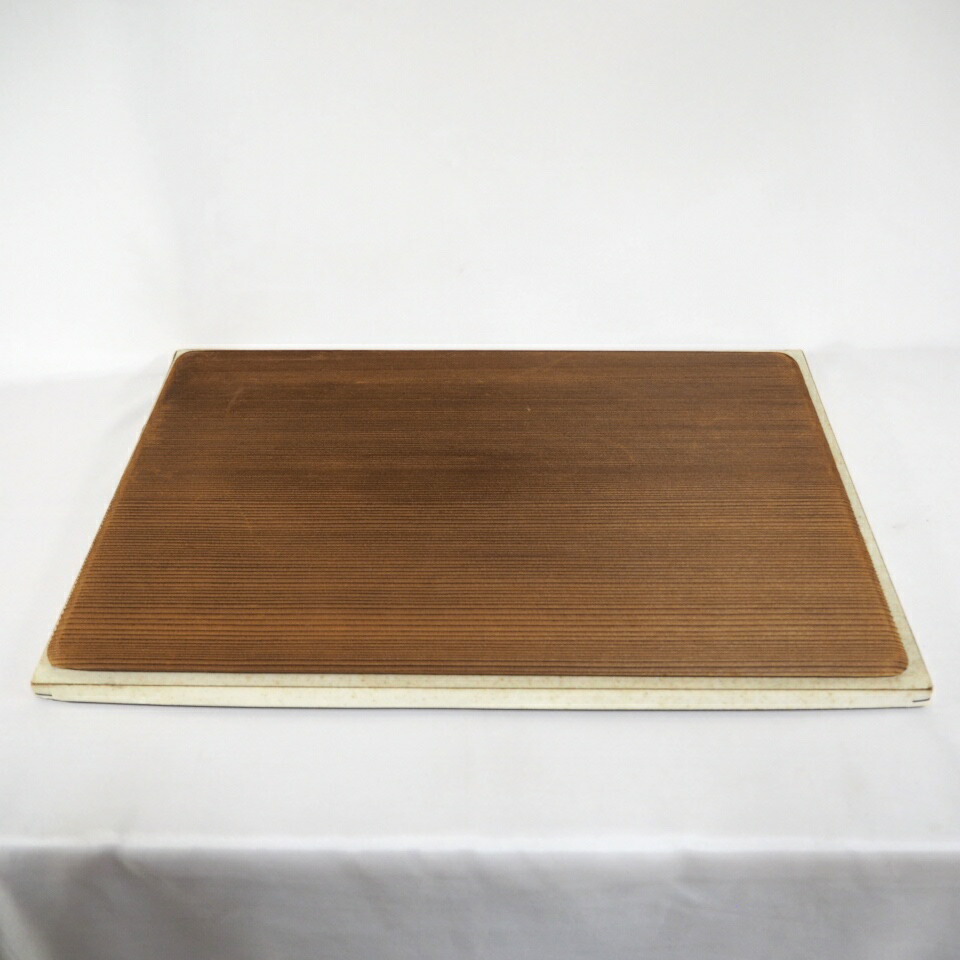 【六月☆特売品】木地角蛤板 花台・敷板〈税込・送料込〉【中古】