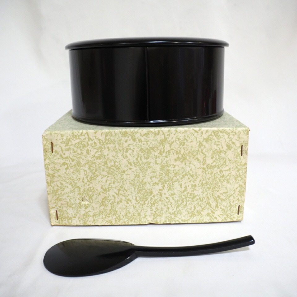 【懐石道具バラ売り特価】樹脂製 飯器・杓子  茶道具 【中古】