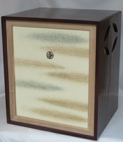 (十月◆特売品)平安 田原一斎作 淡々斎好写 八千代棚 【税込・送料込】〔中古品・未使用〕