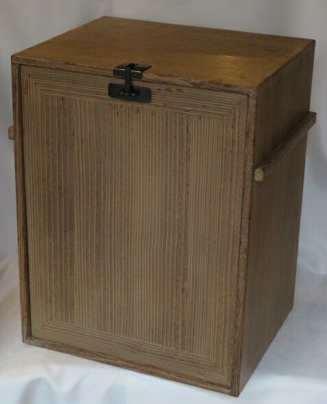 （十一月◆特売品）焼桐 旅箪笥USED〈税込・送料込〉【中古・シミ】