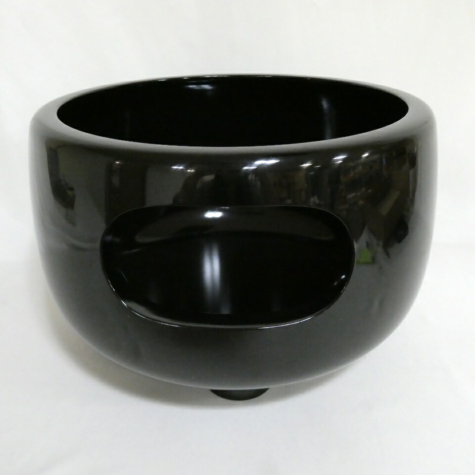 【中古】唐銅風炉師 福島宗秀作  唐銅  眉風炉 尺◯ 茶道具【美品】