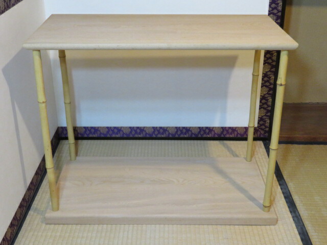 (十二月◆特売品)栓(つぶ)木 竹台子・「堅牢」USED〔税込・送料込〕【中古・美品】