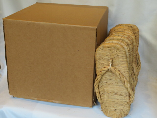 （新春）一回使用 露地草履 五客揃〈税込・送料込〉【中古・美品】