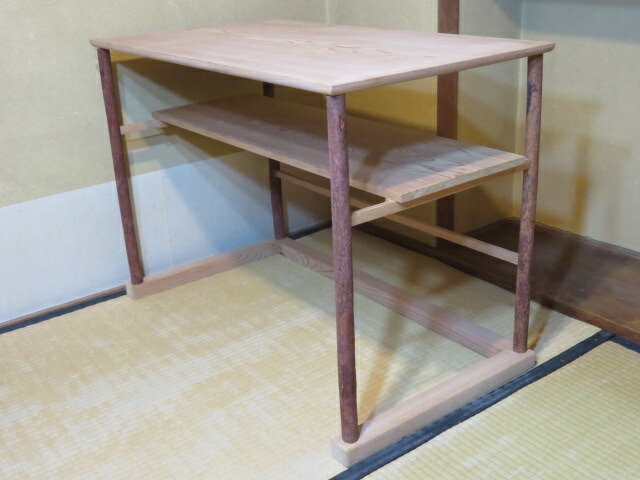 （決算）裏千家流 玄々斎宗匠好 寒雲棚 〈税込・送料込〉【中古・美品】