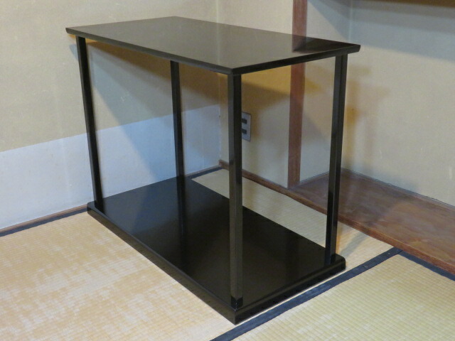 （弥生）中村宗悦作 木製真塗 江戸間真台子【税込・送料込】【中古・美品】