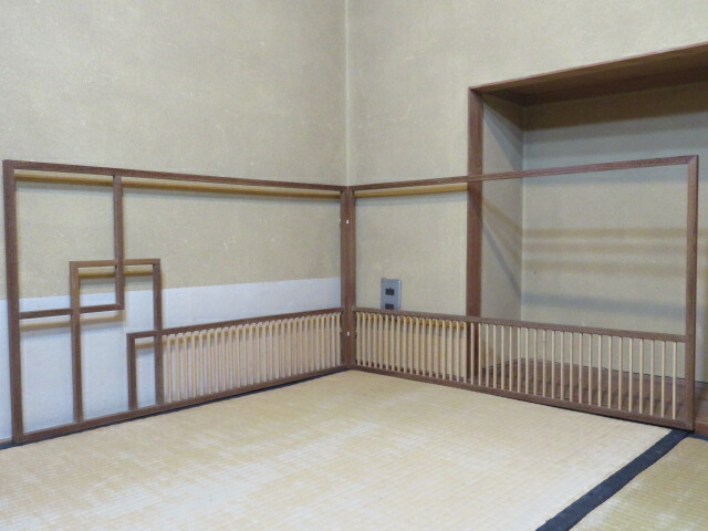 (卯月)指物師 翠弘作 全関西美術展 入選作品 銘卯の花 本桑縁 尺八寸片面使 京間用 腰風炉先【税込・送料込】【中古・美品】