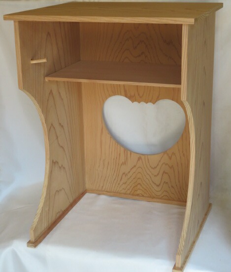 (卯月)抱清棚 碌々斎好写 杉木地 固定式【税込・送料込】【中古・美品】