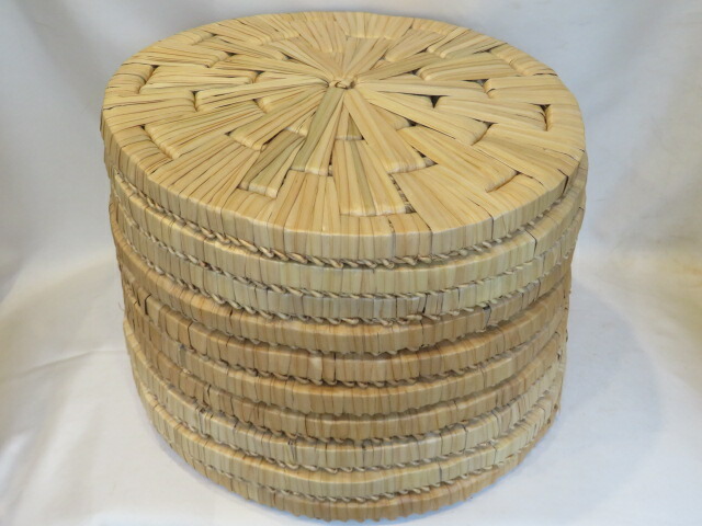 (卯月)円座 尺一 十客揃 「紙箱入」【税込・送料込】【中古】