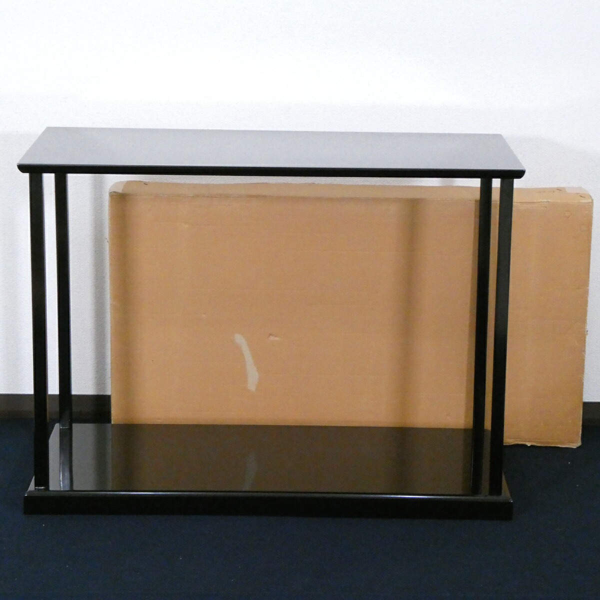 【京間用】お稽古用 木製真塗 真台子 茶道具【中古 美品】