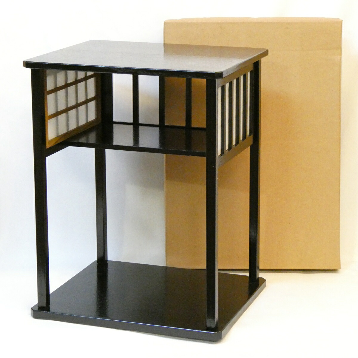 【即中斎好写】好日棚 組立式 木製 漆塗 炉、風炉 表千家 茶道具 【中古 美品】
