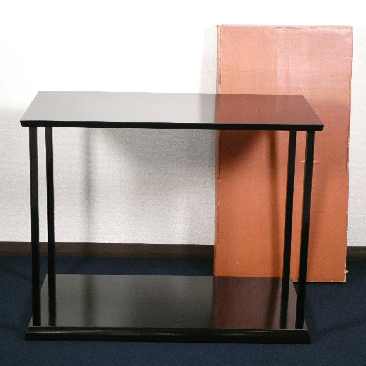 【訳あり特価】お稽古用 木製 真台子 江戸間 木製デコラ樹脂塗装塗 茶道具【中古 美品】