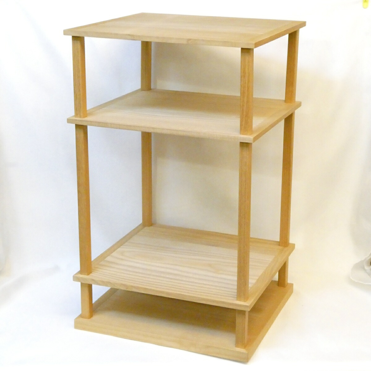 【九月の特売品】指物師 木村昇雅作 米棚 桐木地 江戸千家 不白流 茶道具【中古 美品】
